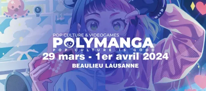 Poster or event visual: Polymanga