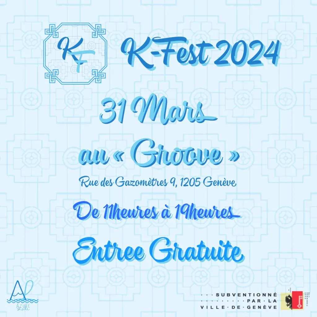 Poster or event visual: K-FEST