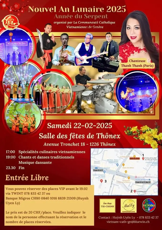 Poster or event visual: Tet, Nouvel an Vietnamien